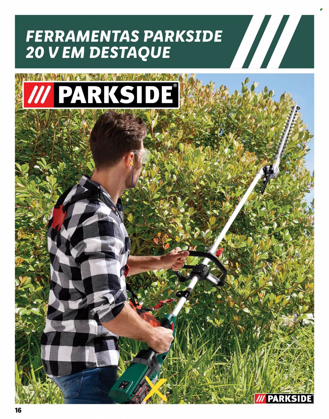 Folheto Lidl - Produtos em promoção - Parkside®. Página 16.
