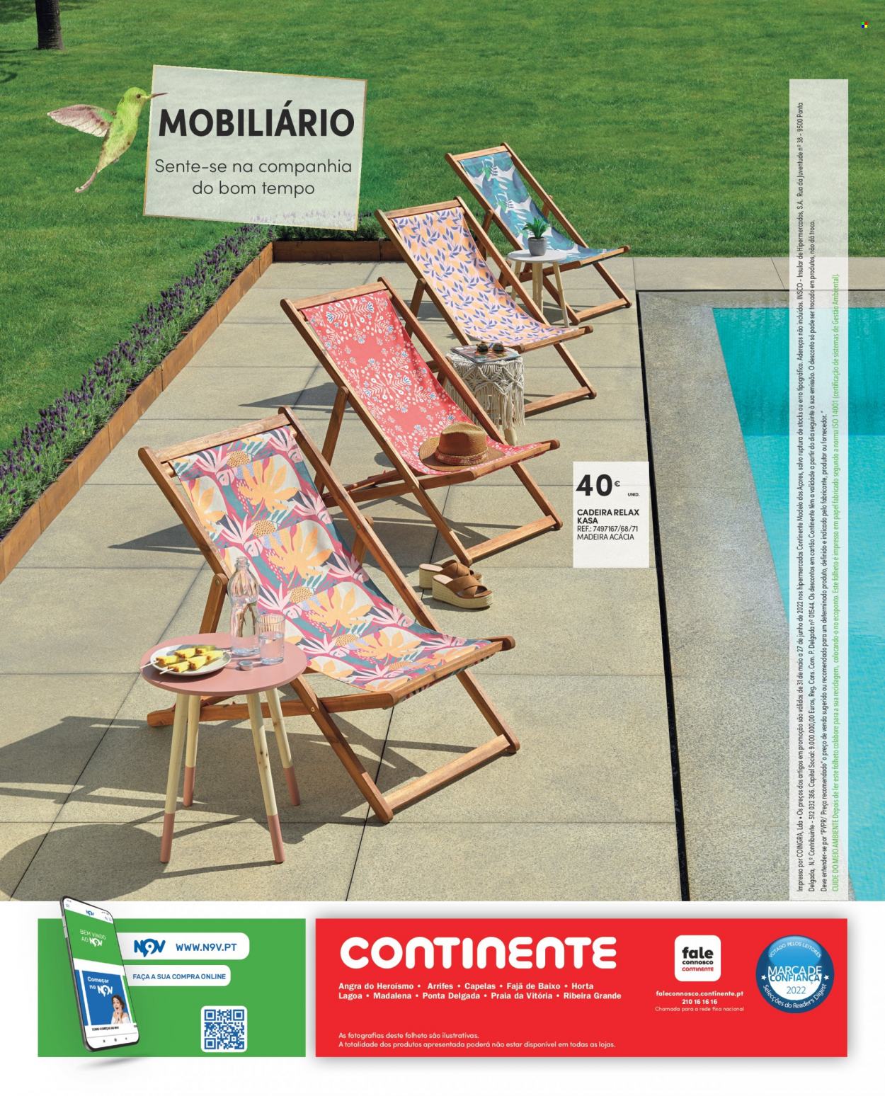 Folheto Continente Modelo - 31.5.2022 - 27.6.2022. Página 28.