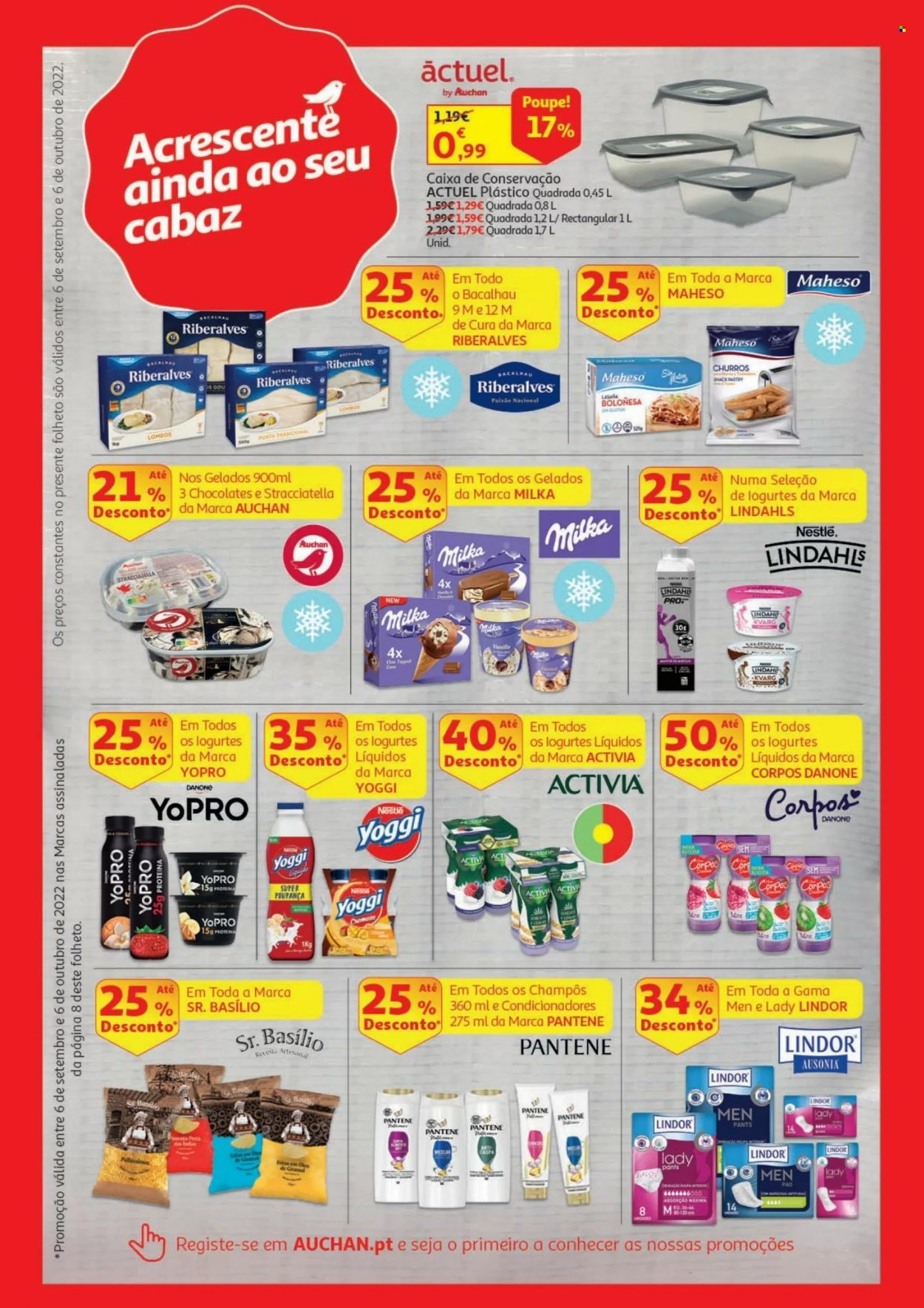 Folheto Auchan - 6.9.2022 - 6.10.2022. Página 8.