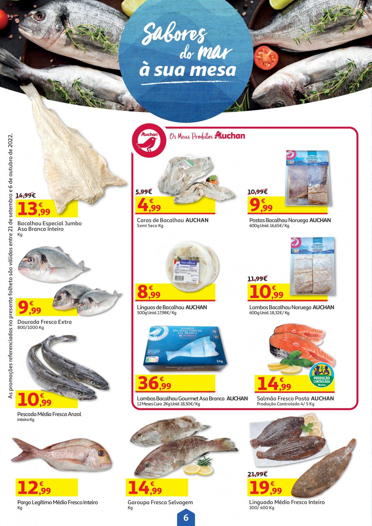 Folheto Auchan - 21.9.2022 - 6.10.2022. Página 6.