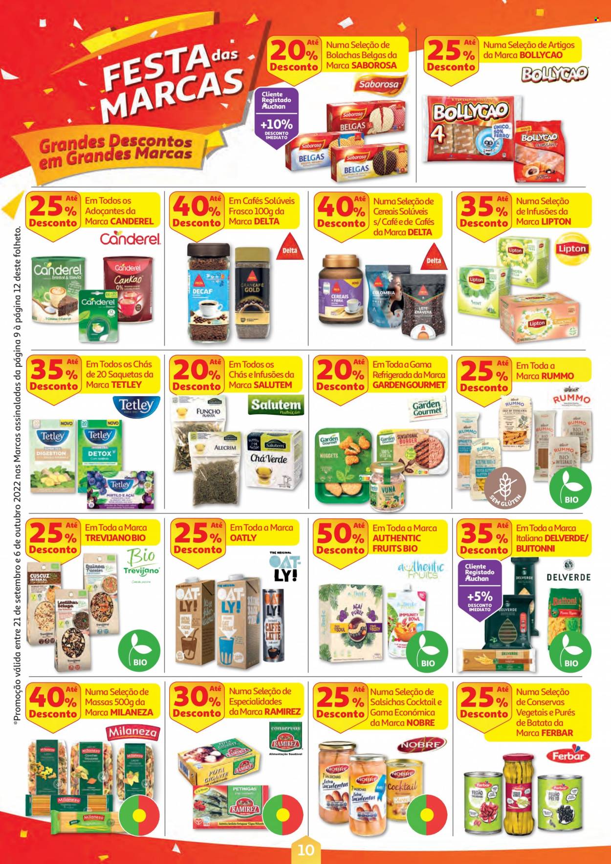 Folheto Auchan - 21.9.2022 - 6.10.2022. Página 10.