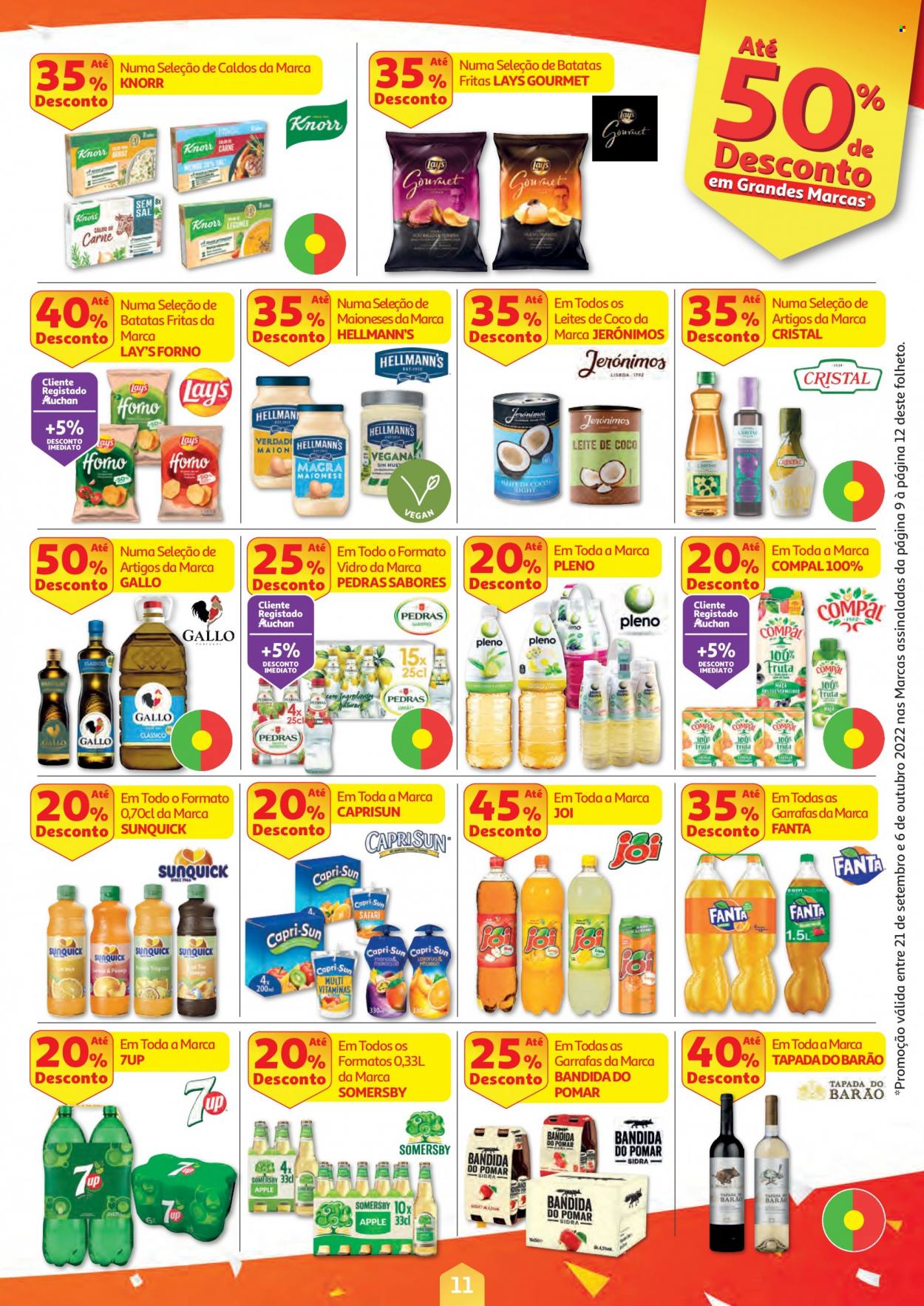 Folheto Auchan - 21.9.2022 - 6.10.2022. Página 11.