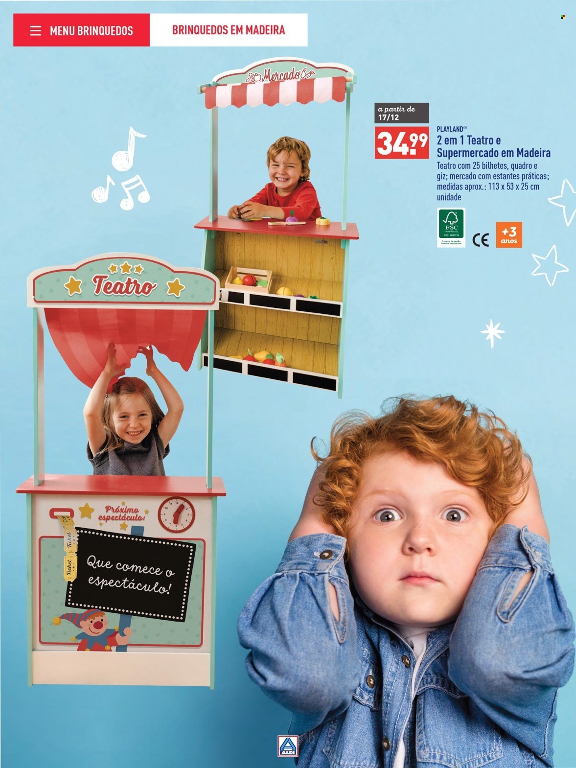 Folheto Aldi - 5.11.2022 - 17.12.2022 - Produtos em promoção - quadro, brinquedo. Página 12.