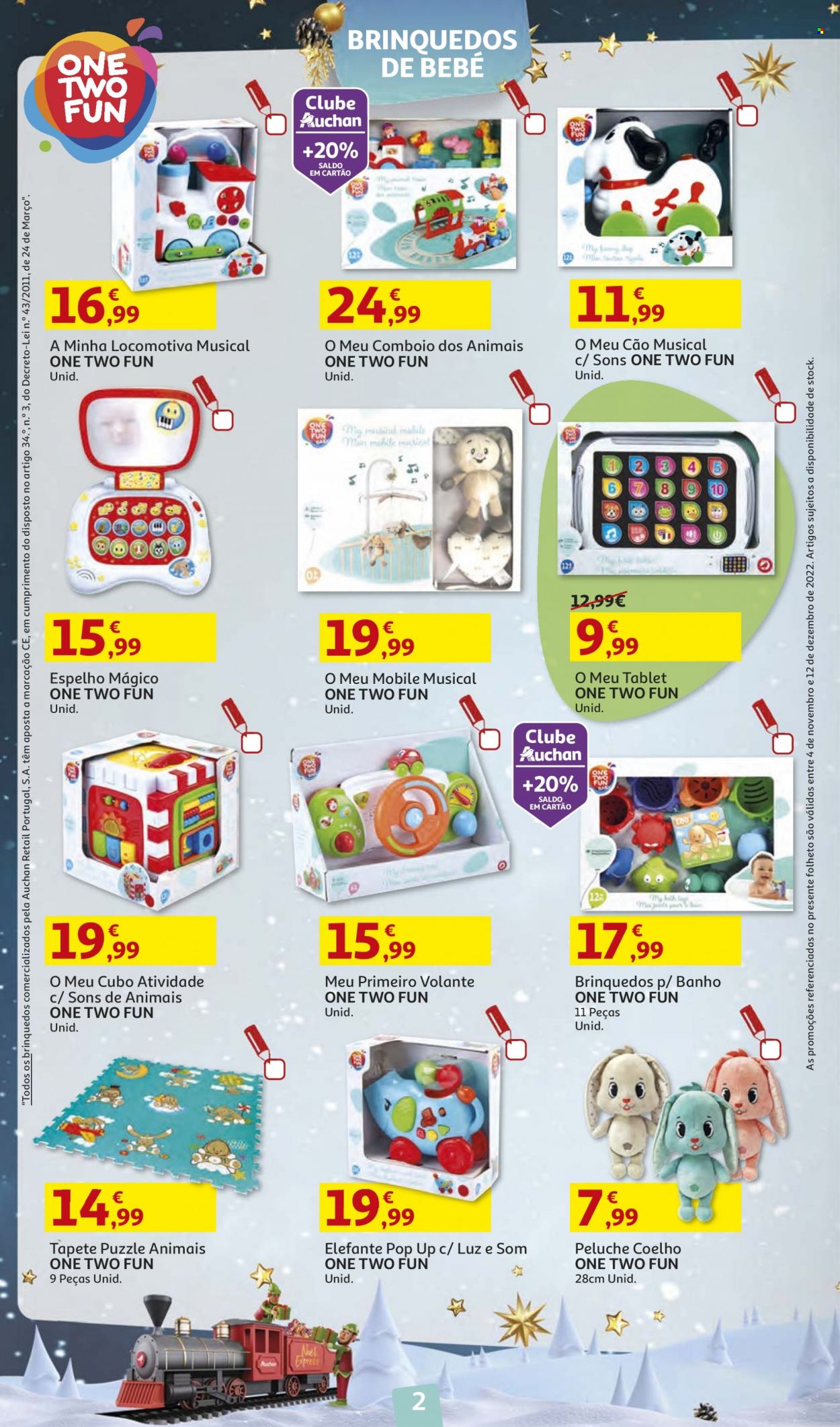 Folheto Auchan - 4.11.2022 - 12.12.2022. Página 2.