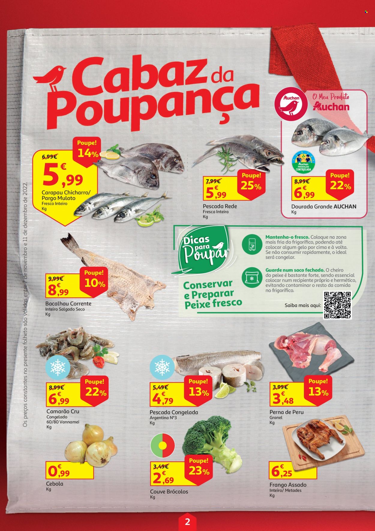 Folheto Auchan - 7.11.2022 - 11.12.2022. Página 2.