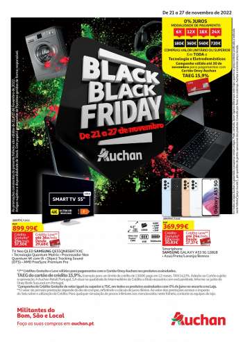 Folheto Auchan - Black Friday