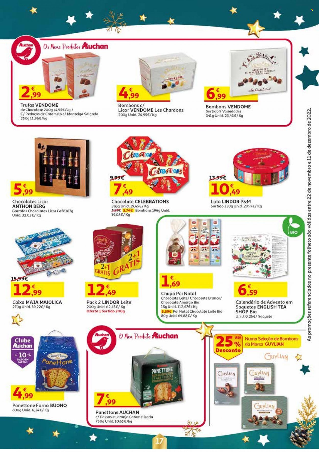 Folheto Auchan - 22.11.2022 - 11.12.2022. Página 17.