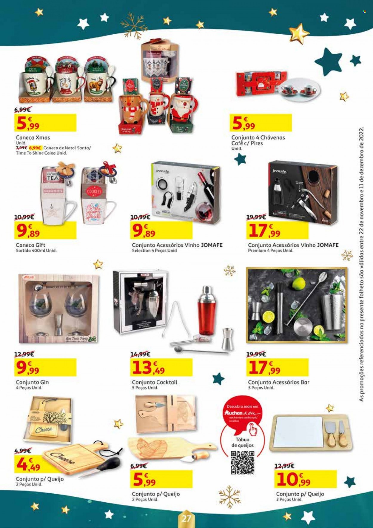 Folheto Auchan - 22.11.2022 - 11.12.2022. Página 27.