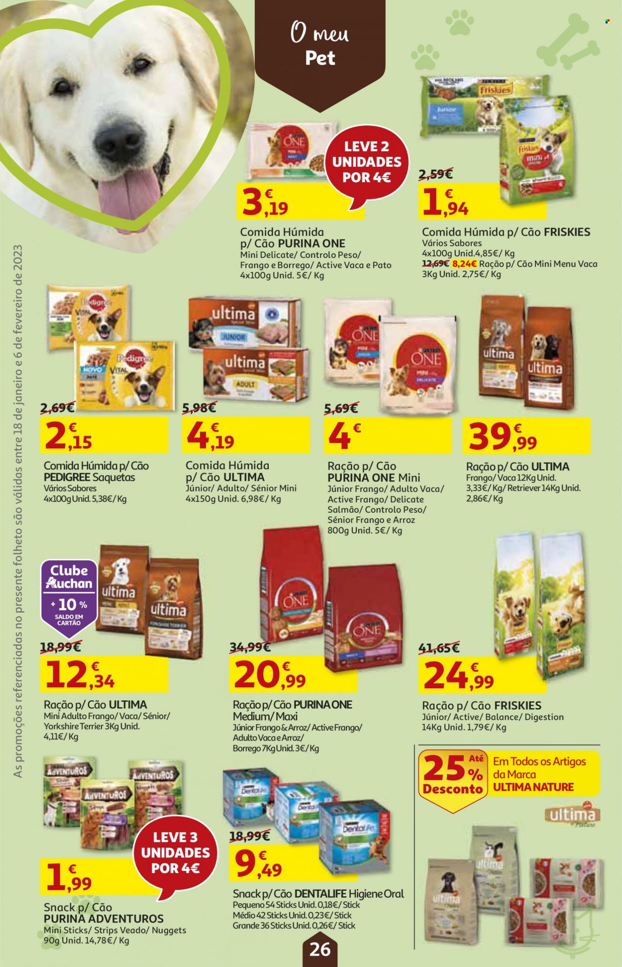 Folheto Auchan - 18.1.2023 - 6.2.2023. Página 26.