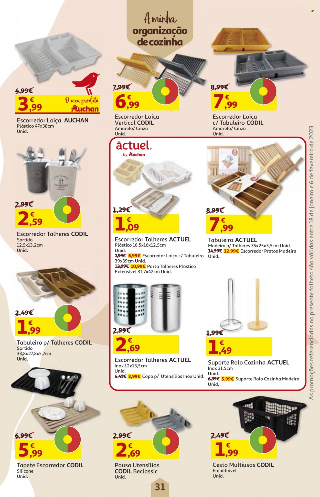 Folheto Auchan - 18.1.2023 - 6.2.2023. Página 31.
