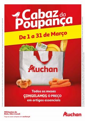 Auchan - Antevisão Cabaz da Poupança Março