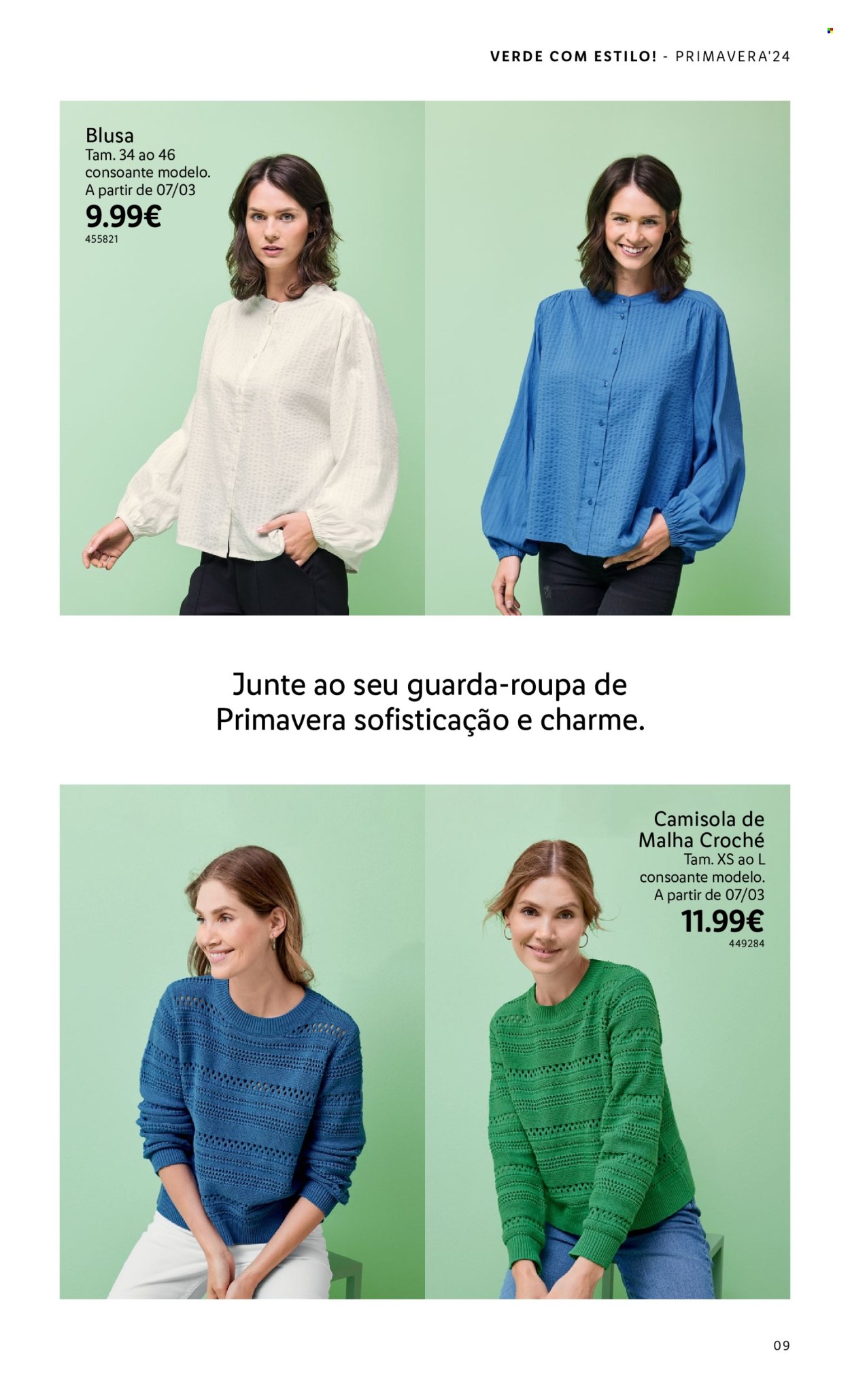 thumbnail - Folheto Lidl - Produtos em promoção - caixa protetora, blusa, camisola. Página 9.