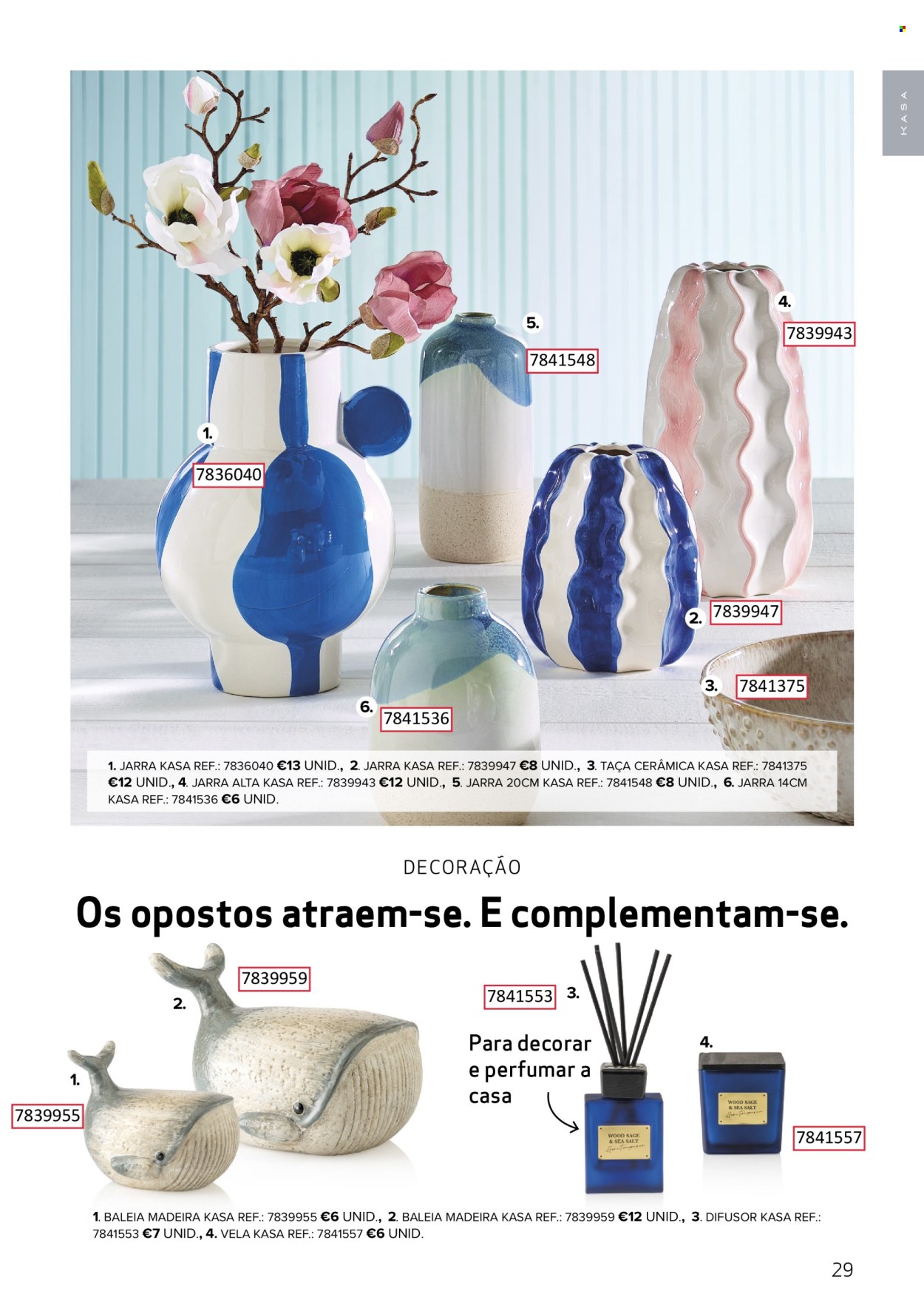 thumbnail - Folheto Continente - 20.2.2024 - 30.6.2024 - Produtos em promoção - jarra, taça, difusor, vela, decoração. Página 29.