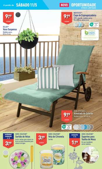 thumbnail - Cadeiras, poltronas, bancos e sofás de jardim