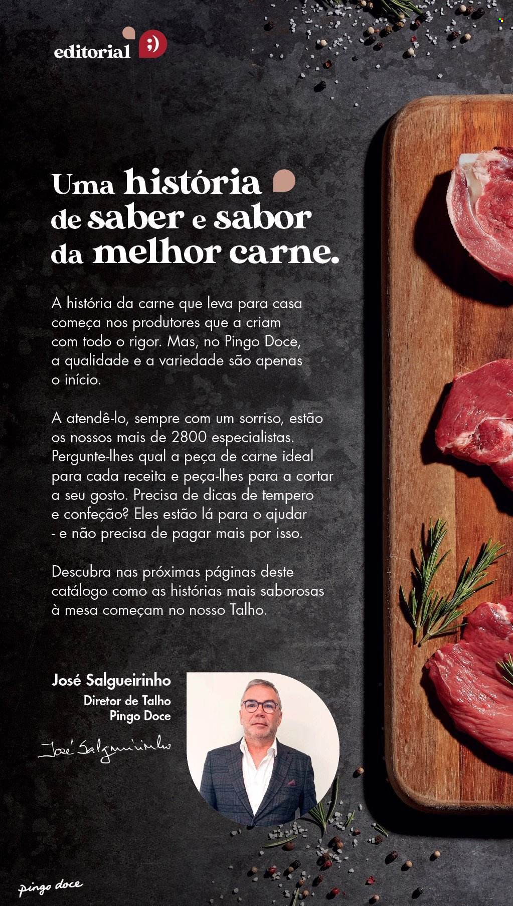 Folheto Pingo Doce. Página 1
