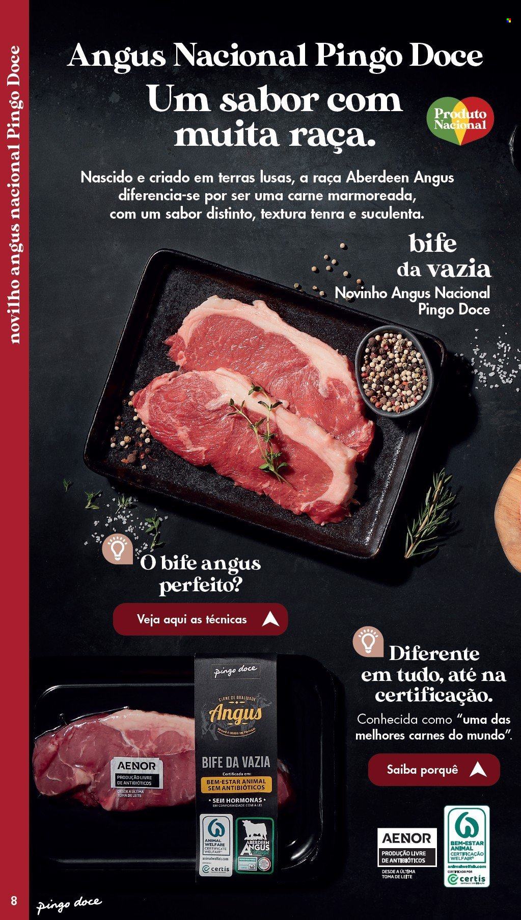 Folheto Pingo Doce. Página 1