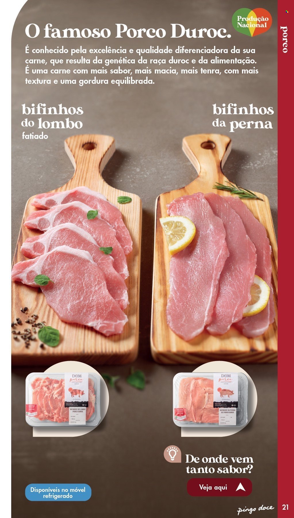 Folheto Pingo Doce. Página 1