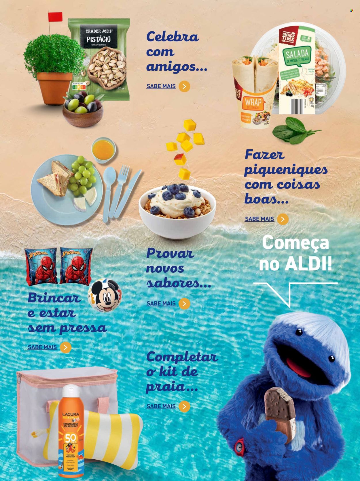 thumbnail - Folheto Aldi - Produtos em promoção - salada, cenoura, wrap. Página 3.