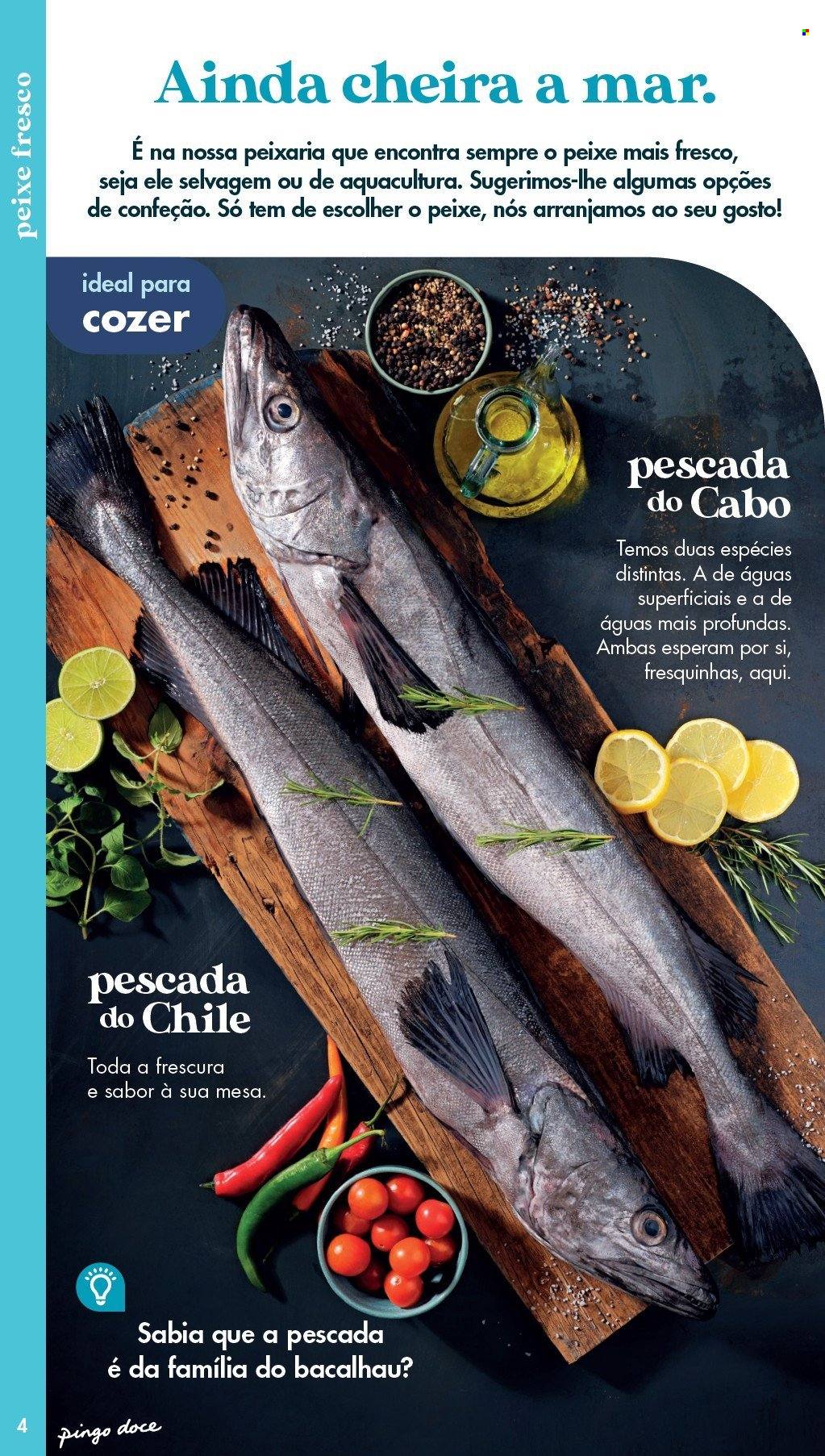 Folheto Pingo Doce. Página 1