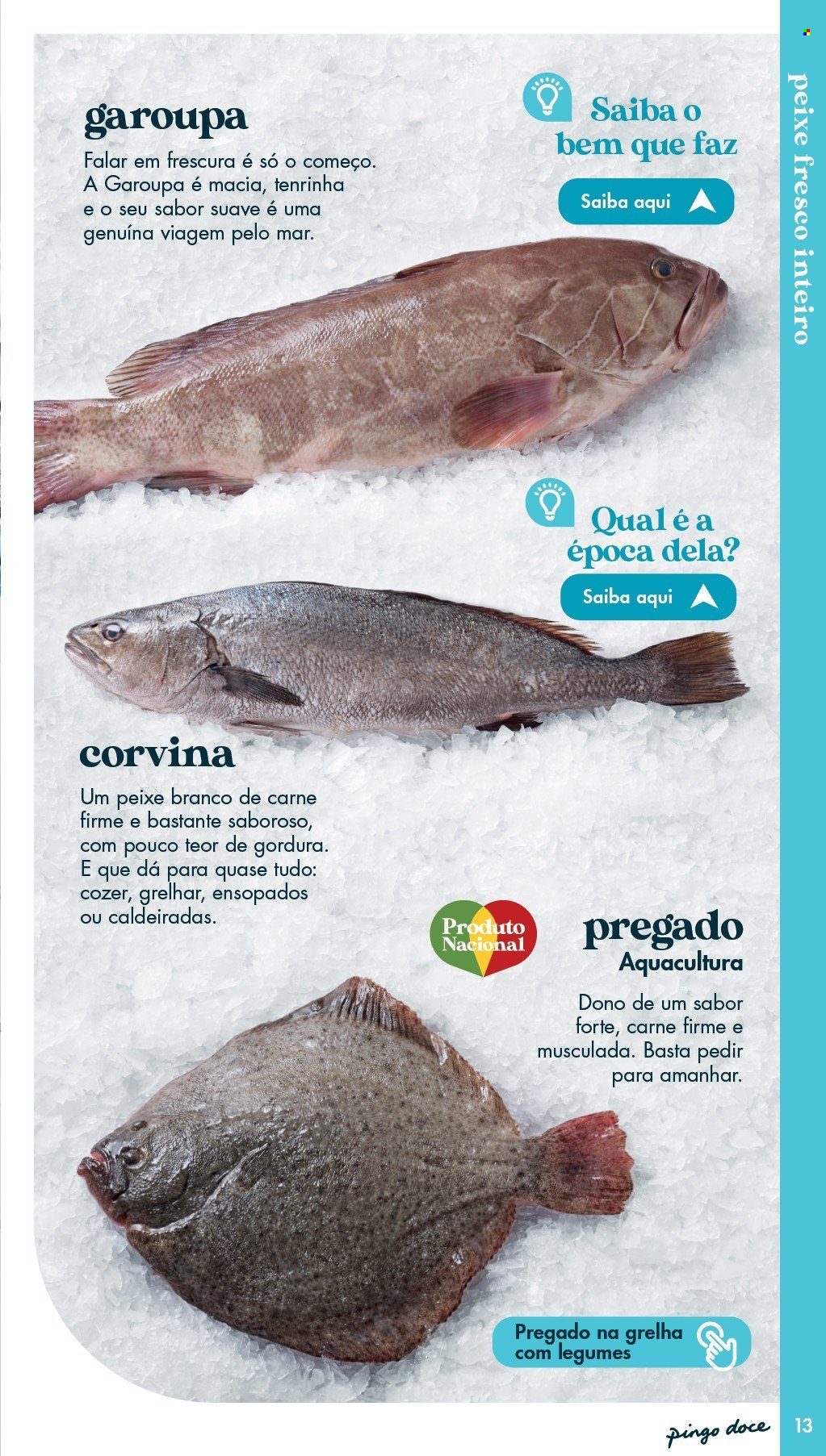 Folheto Pingo Doce. Página 1