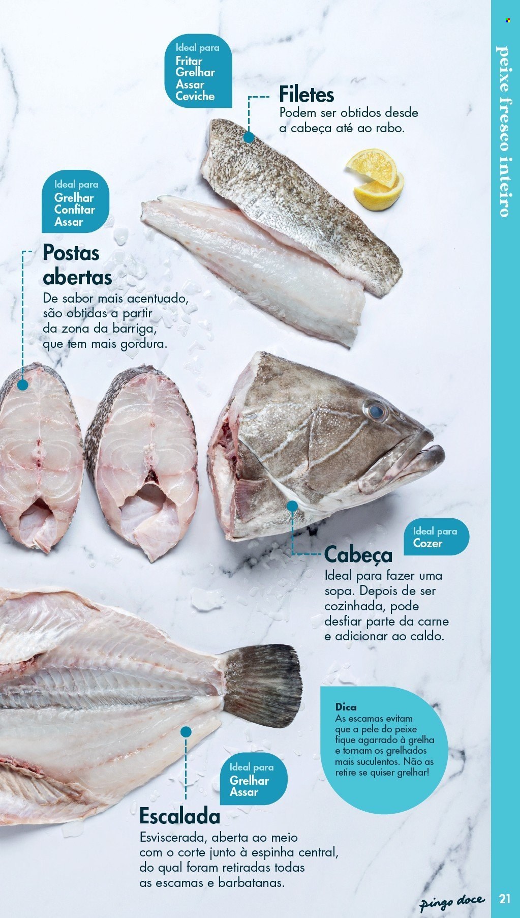 Folheto Pingo Doce. Página 1