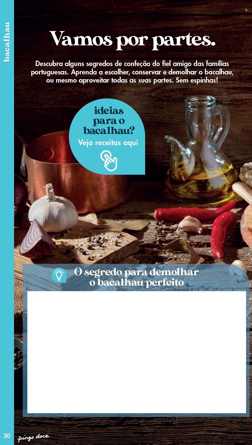 Folheto Pingo Doce. Página 1