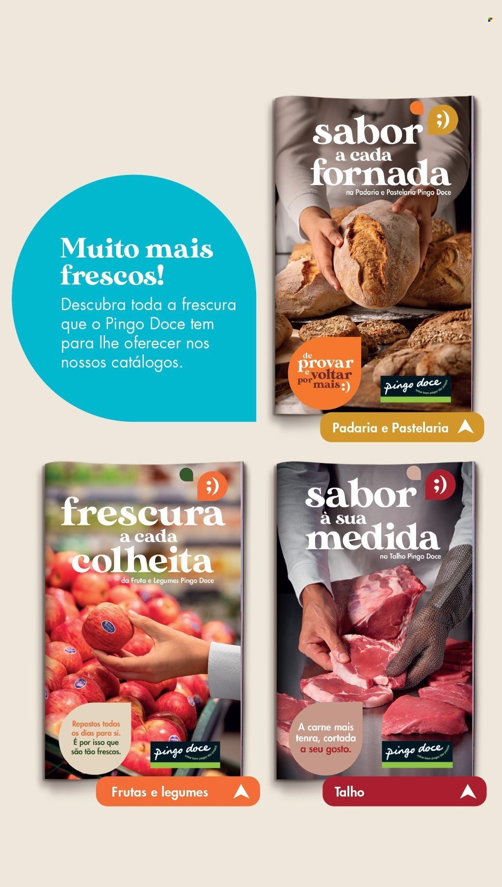 Folheto Pingo Doce. Página 1