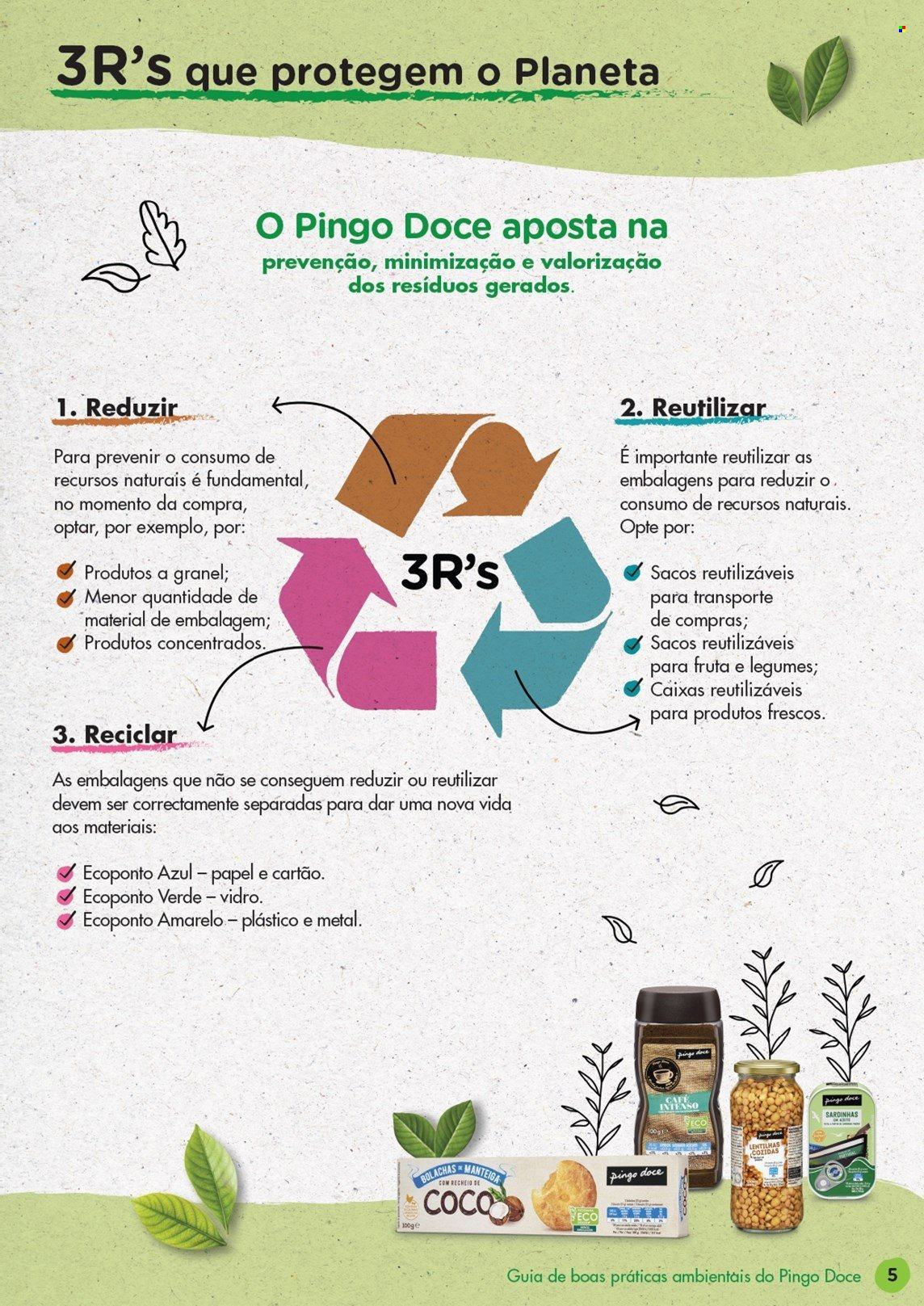 Folheto Pingo Doce. Página 1