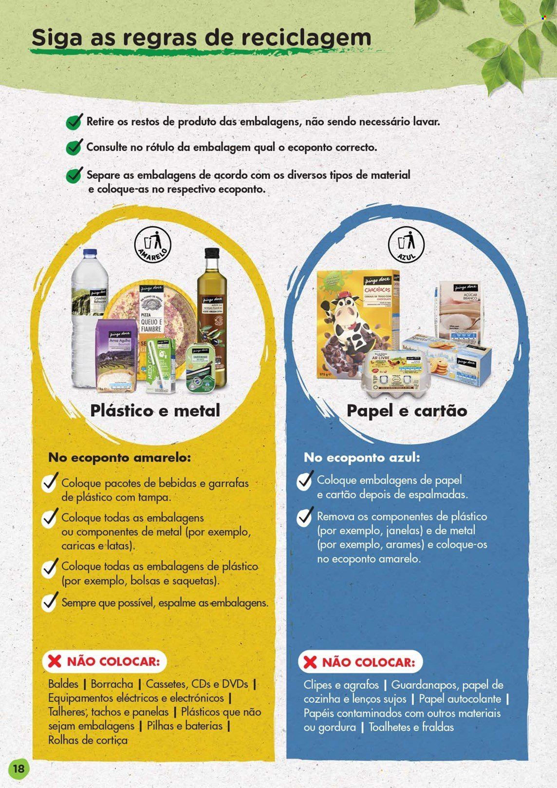 Folheto Pingo Doce. Página 1