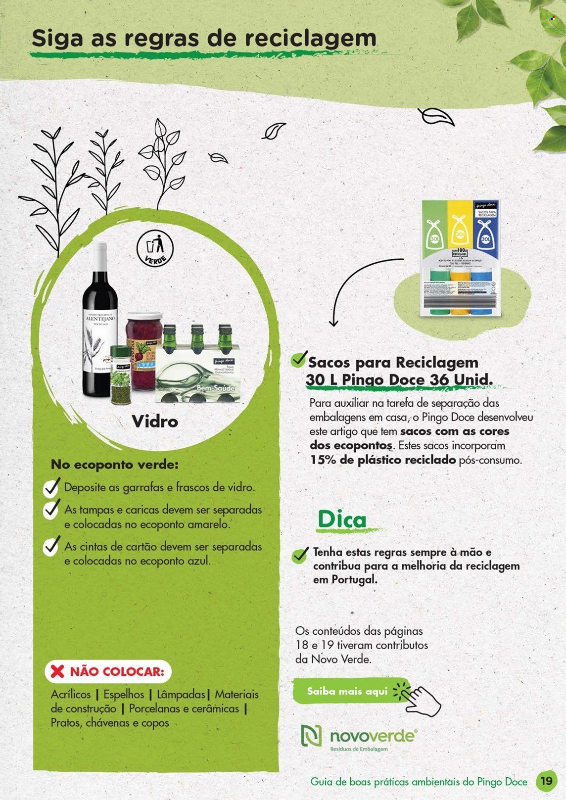 Folheto Pingo Doce. Página 1