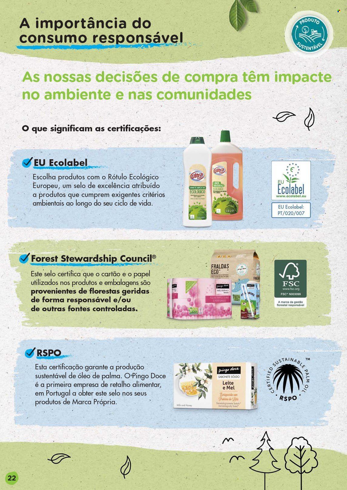 Folheto Pingo Doce. Página 1