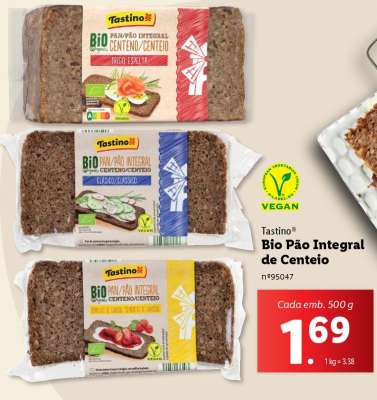 Bio Pão Integral de Centeio