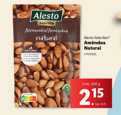 Alesto Selection Amêndoa Natural