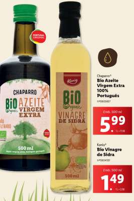 Chaparro Bio Azeite Virgem Extra 100% Português