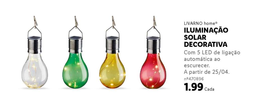 ILUMINAÇÃO SOLAR DECORATIVA