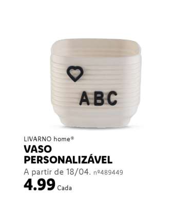 VASO PERSONALIZÁVEL