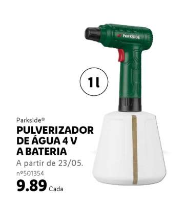 Pulverizador de Agua 4 V a Batería