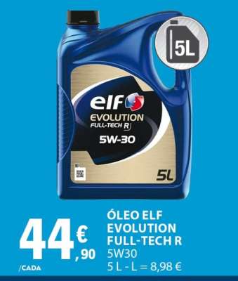 Óleo ELF Evolution Full-Tech R