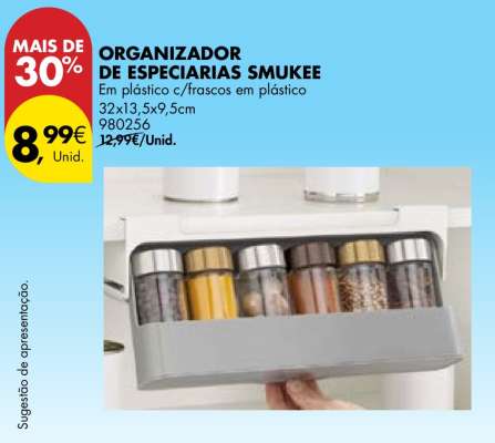 ORGANIZADOR DE ESPECIARIAS SMUKEE