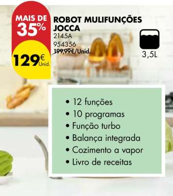 Robot Multifunções Jocca