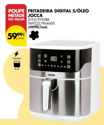 FRITADEIRA DIGITAL S/ ÓLEO Jocca