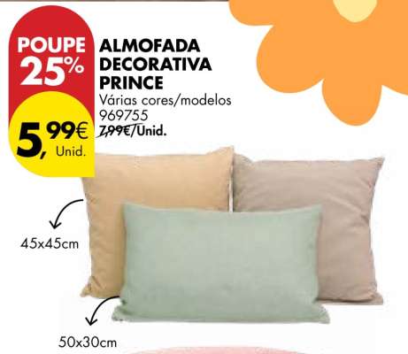 ALMOFADA DECORATIVA PRINCE