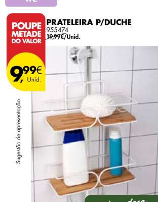 PRATELEIRA P/DUCHE