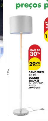 Candeeiro de Pé Scandi Smukee