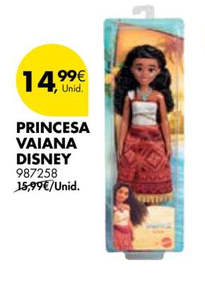 PRINCESA VAIANA DISNEY