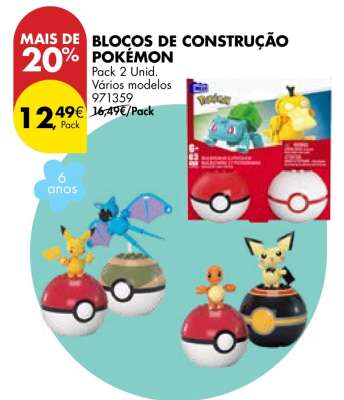 BLOCOS DE CONSTRUÇÃO POKÉMON