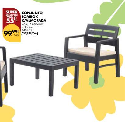 CONJUNTO LOMBOK C/ALMOFADA
