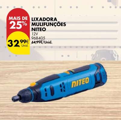 Lixadora Multifuncões Niteo