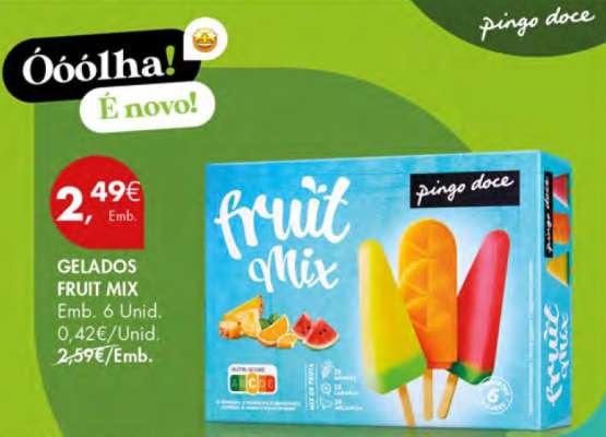 Gelados Fruit Mix