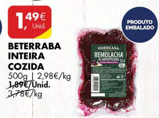 Beterraba Inteira Cozida